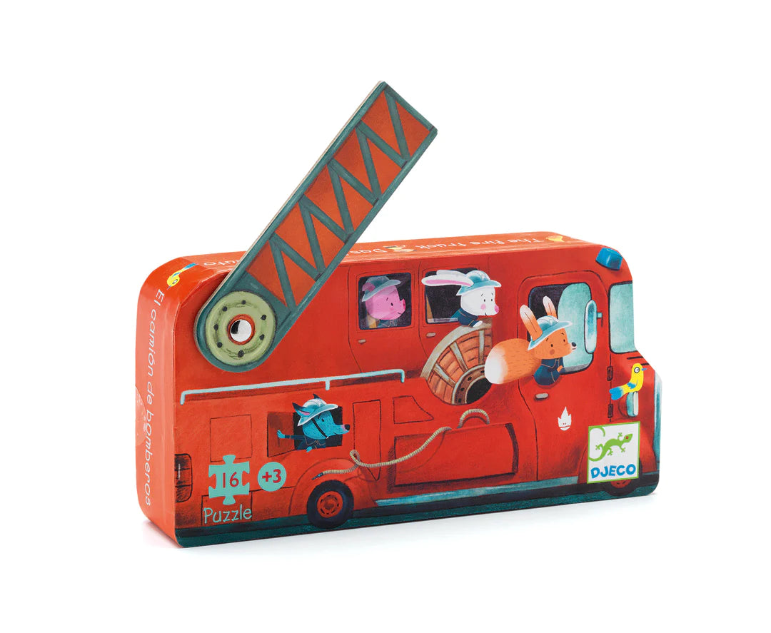 mini fire truck puzzle