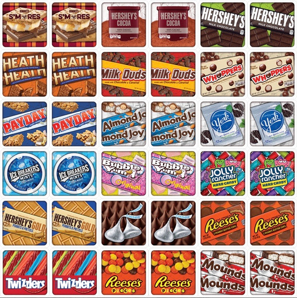 hershey matching game