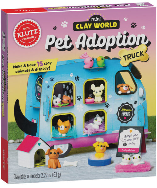 mini clay world pet adoption