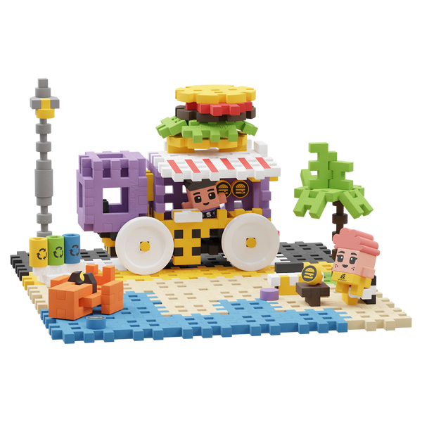 mini waffle city -148 pieces