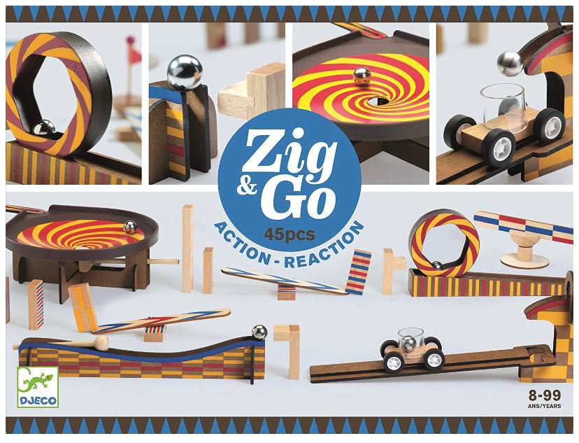 zig and go - 45 pieces