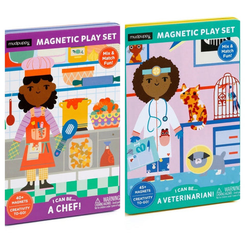 magnetic play set - chef or vet