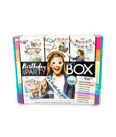 diy birthday party ultimate craft box