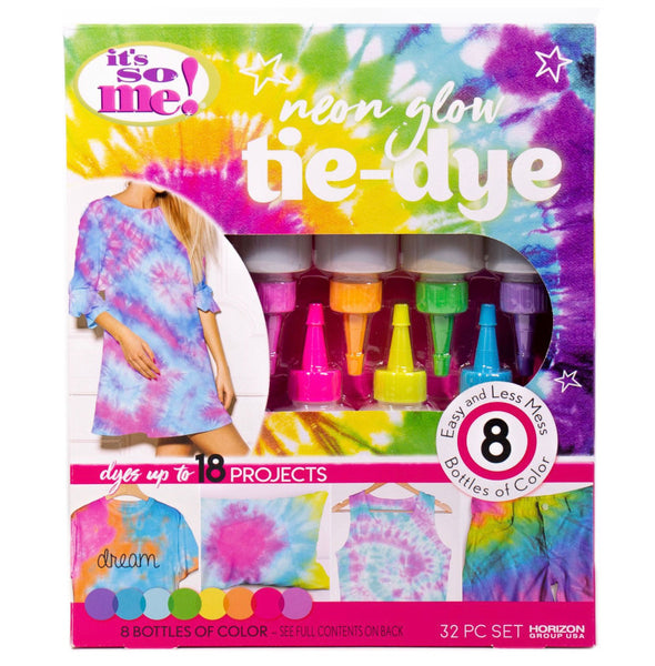 tie dye - rainbow or neon glow