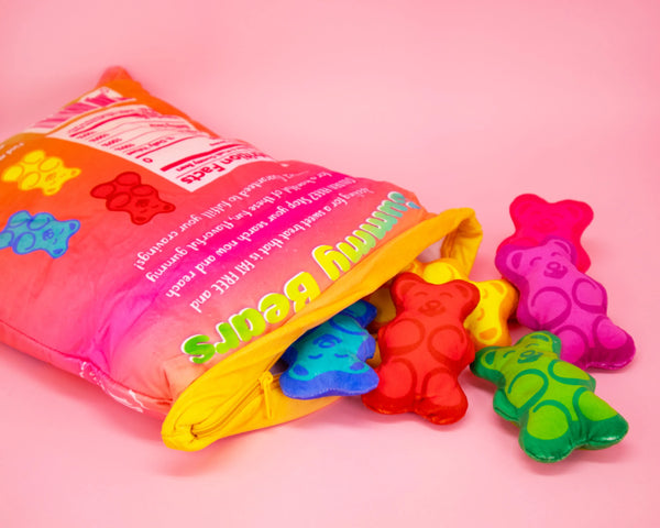 mini plushies - gummy bears