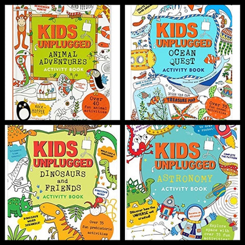 kids unplugged activity book