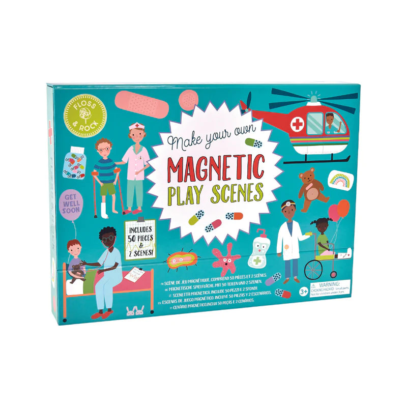 magnetic play set - pets or happy hospital
