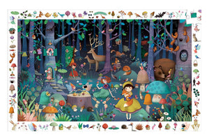 enchanted forest observation - 100 piece puzzle