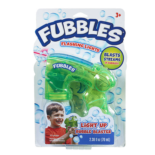 fubbles light up bubble blaster