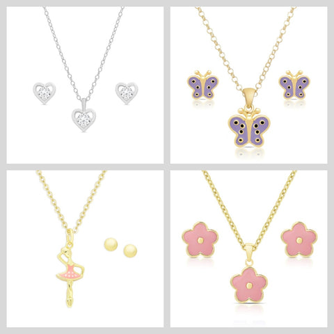 necklace and earring set - assorted designs