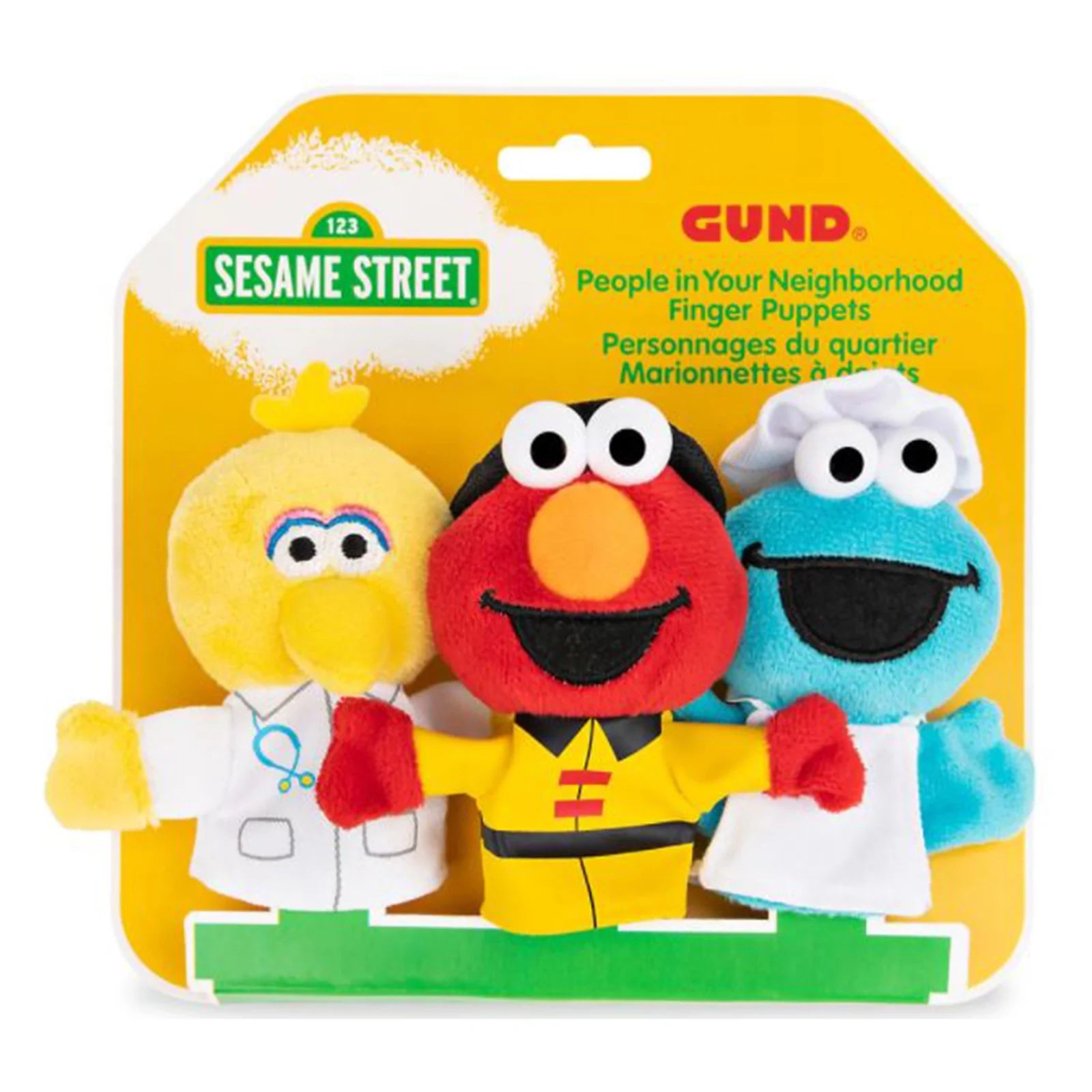 sesame street finger puppets