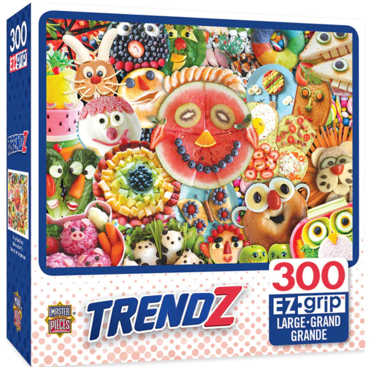 funny face food - 300 piece puzzle