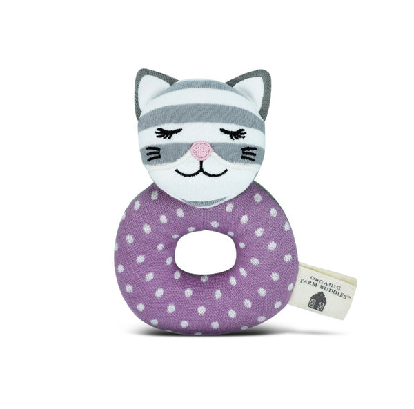 organic teething rattle