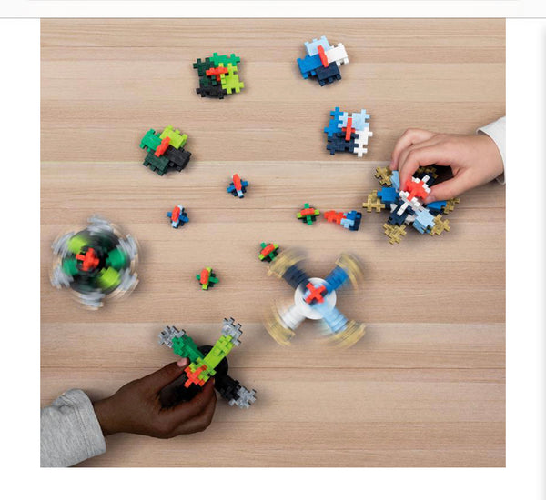 plus plus learn to build - spinning tops