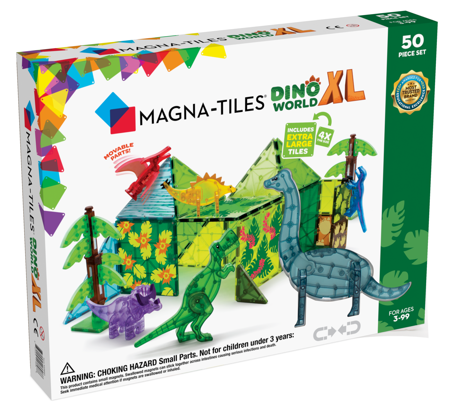 magna-tiles dino world xl