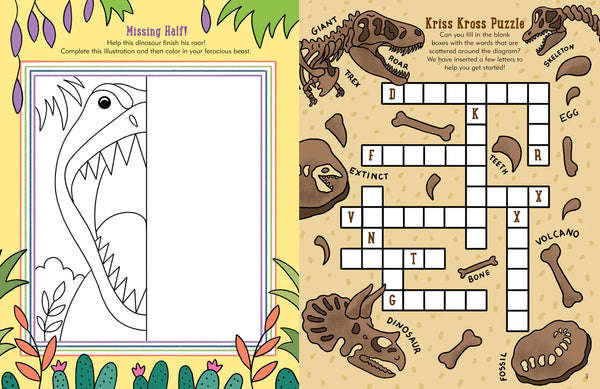 dinosaur activity book