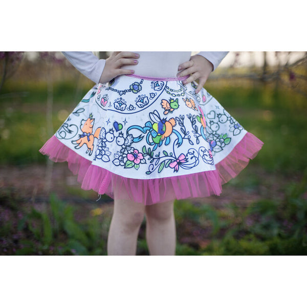 color a skirt