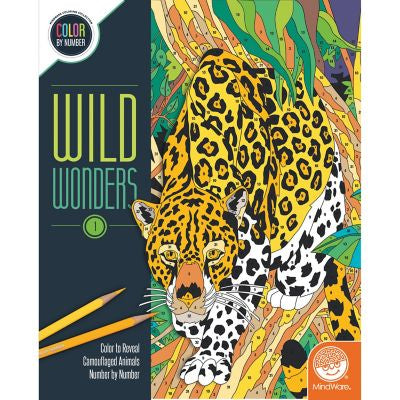 wild wonders color by number