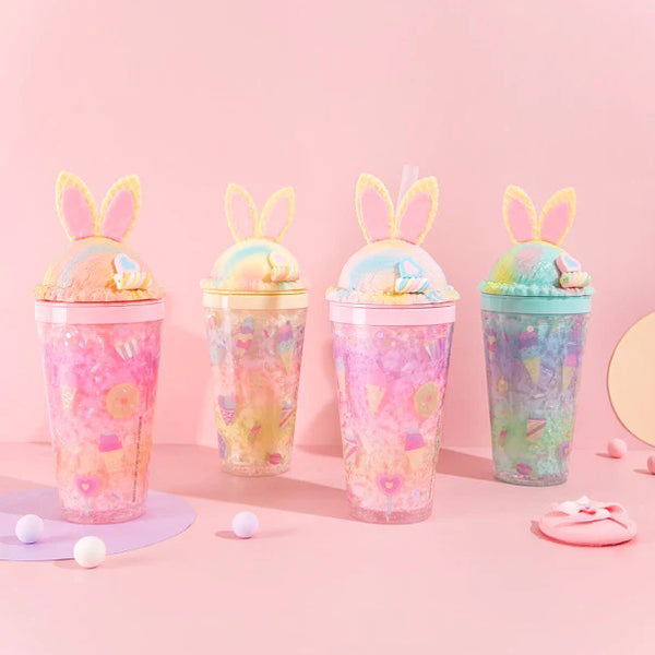 sweets rainbow bunny tumbler