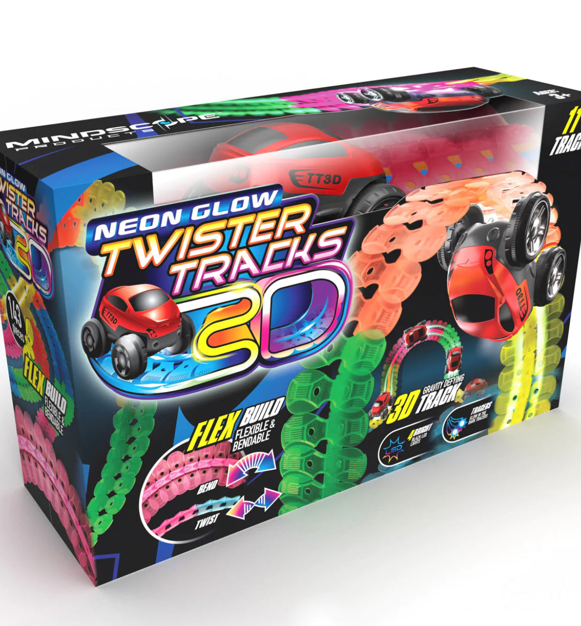 neon glow twister tracks 3d