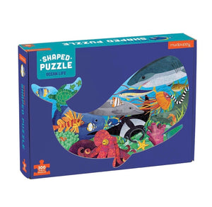 ocean life - 300 piece shaped puzzle