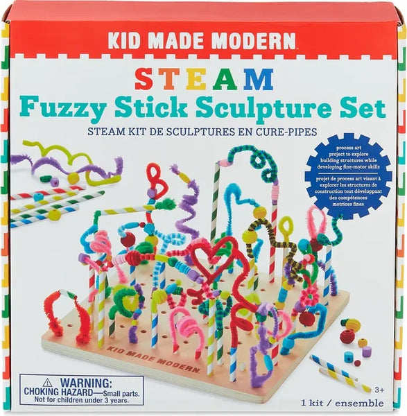 fuzzie stick sculpture set