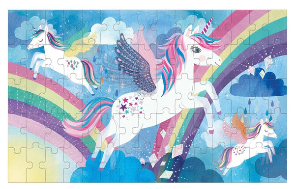 unicorn magic - 75 piece lenticular puzzle