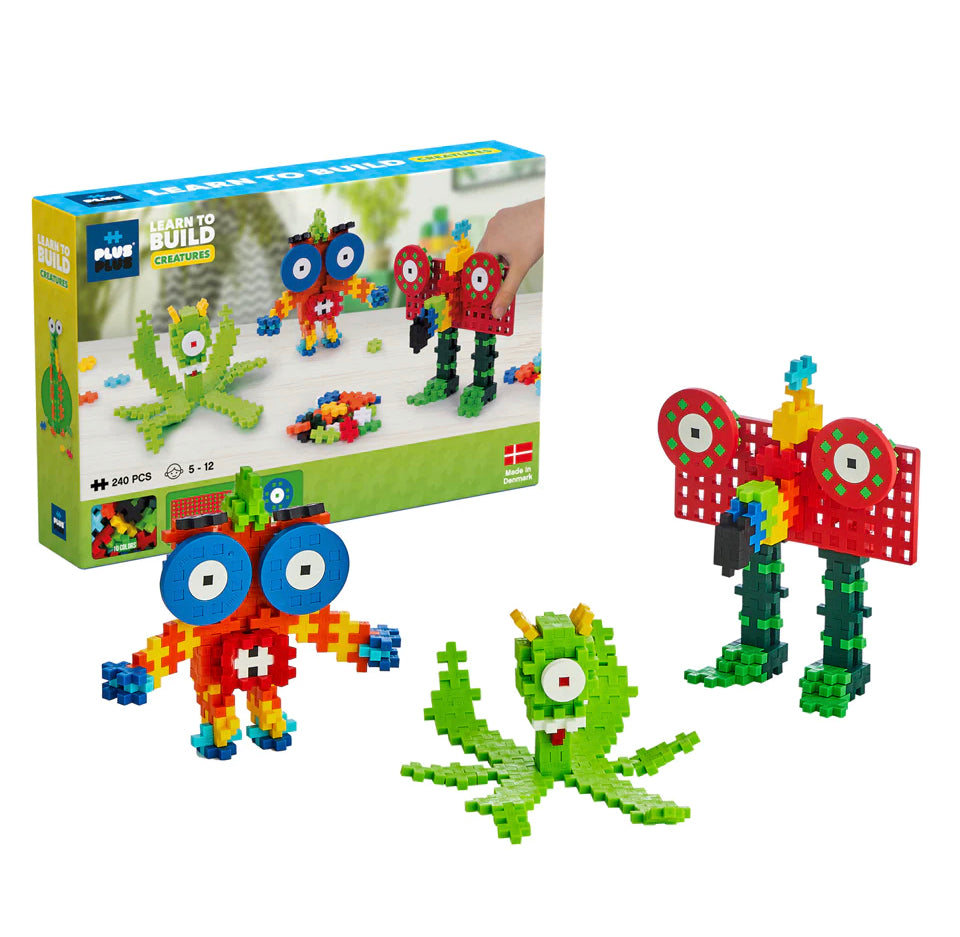 plus plus learn to build - creatures