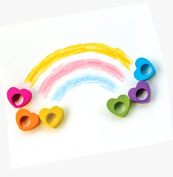 heart ring crayons