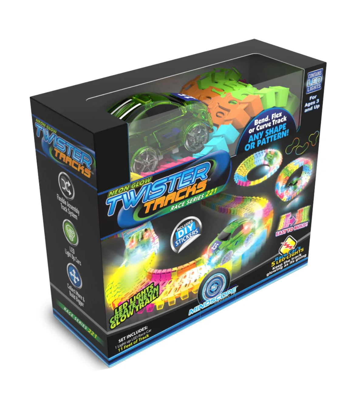 twister tracks neon glow 221