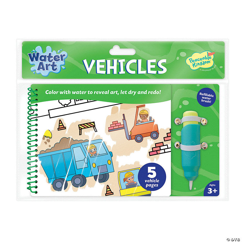 water art book - animals or vehicles