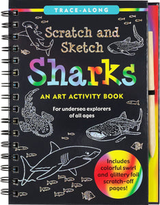 scratch and sketch - sharks