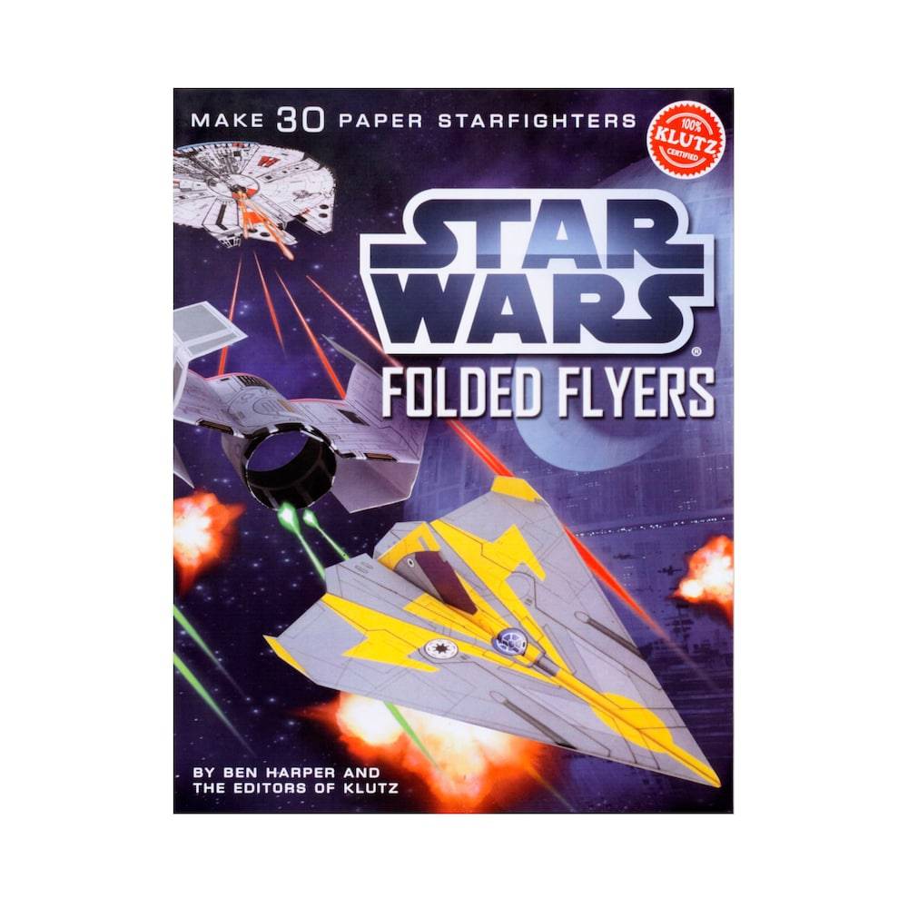 star wars folded flyers