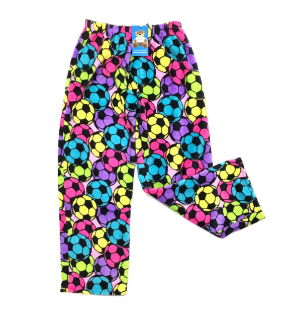 soccer fuzzie pants