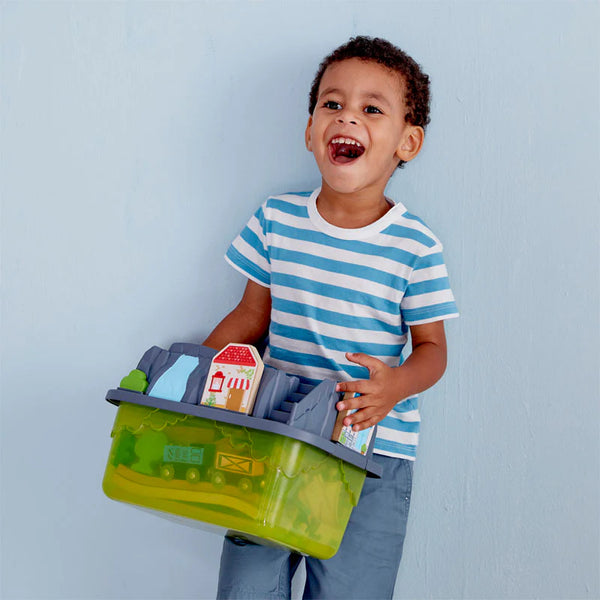 railway bucket builder set