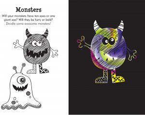 scratch and sketch doodle mania