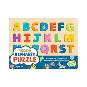 wooden alphabet  puzzle