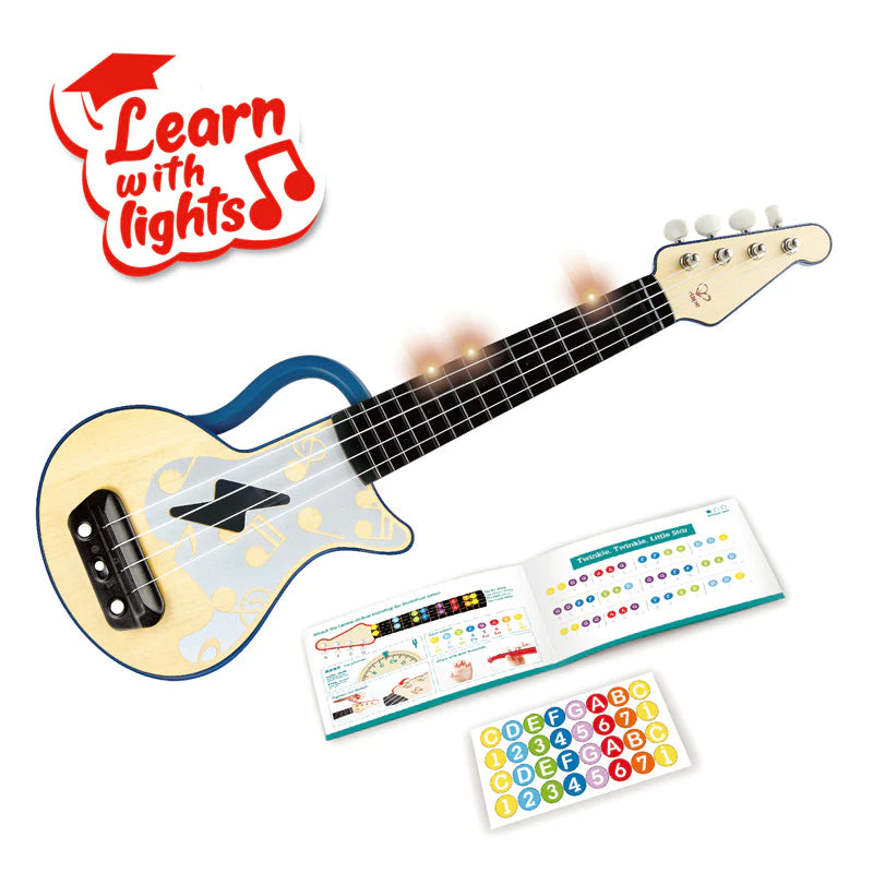 learn with lights ukulele