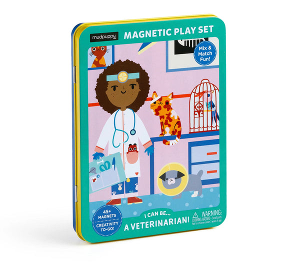 magnetic play set - chef or vet