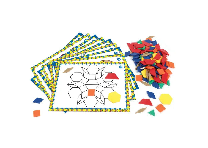 pattern block activity set