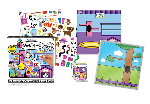 colorforms picture playset - pets