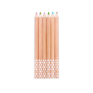 kaleidoscope multi colored pencils