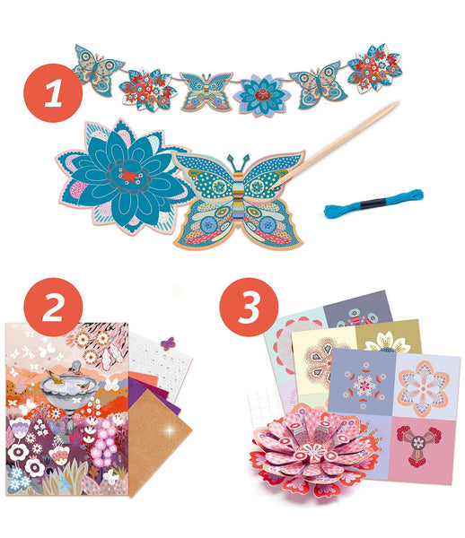 flower garden multi activity craft kit