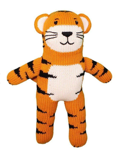 kai the tiger knit doll 12”