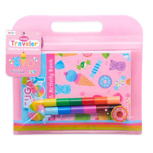 mini traveler coloring and activity kit