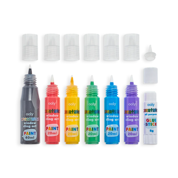 creatibles diy window cling art kit