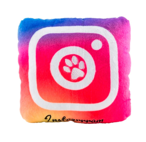 instagrrram plush dog toy