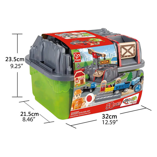 railway bucket builder set