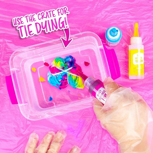 tie dye tote design crate