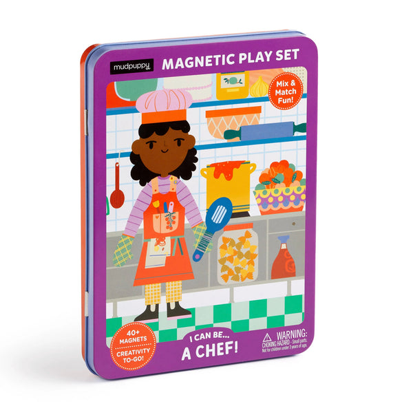 magnetic play set - chef or vet
